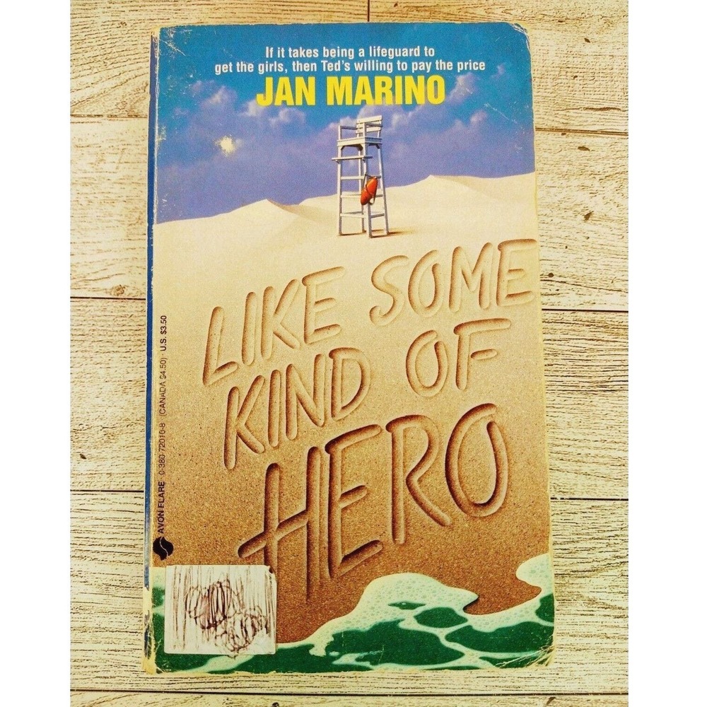 Like Some Kind of Hero Jan Marino Vtg‎ 1993 Paperback YA Teen Fiction Book